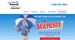 Desktop Screenshot of basementsystemsofny.com